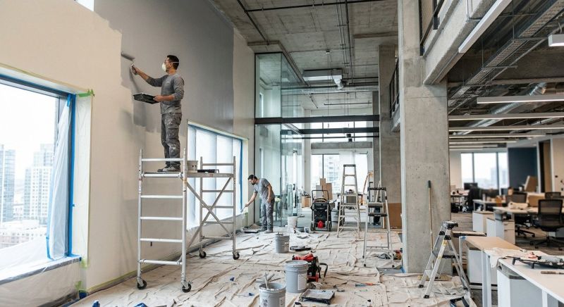 Reception Area Painting in Boulder, CO